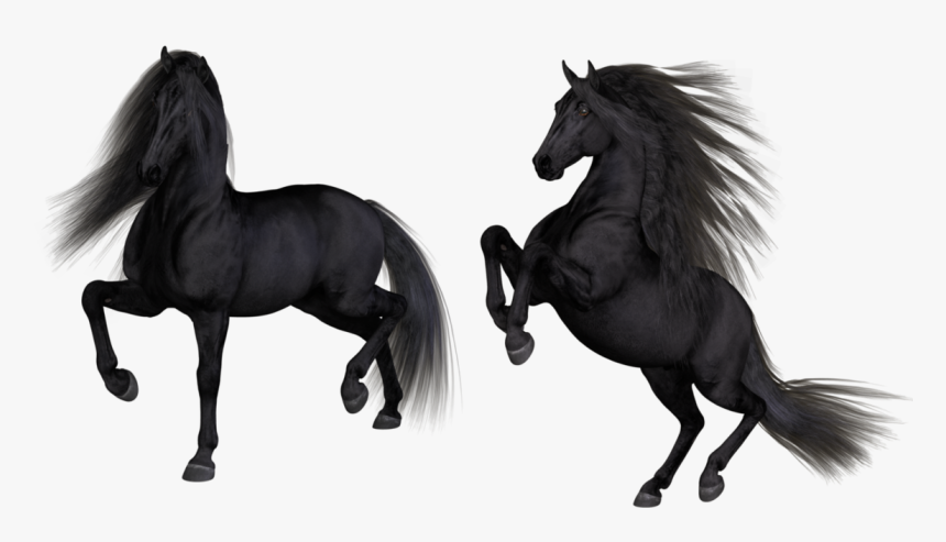 Figure,mustang And White,animation - Stallion, HD Png Download, Free Download