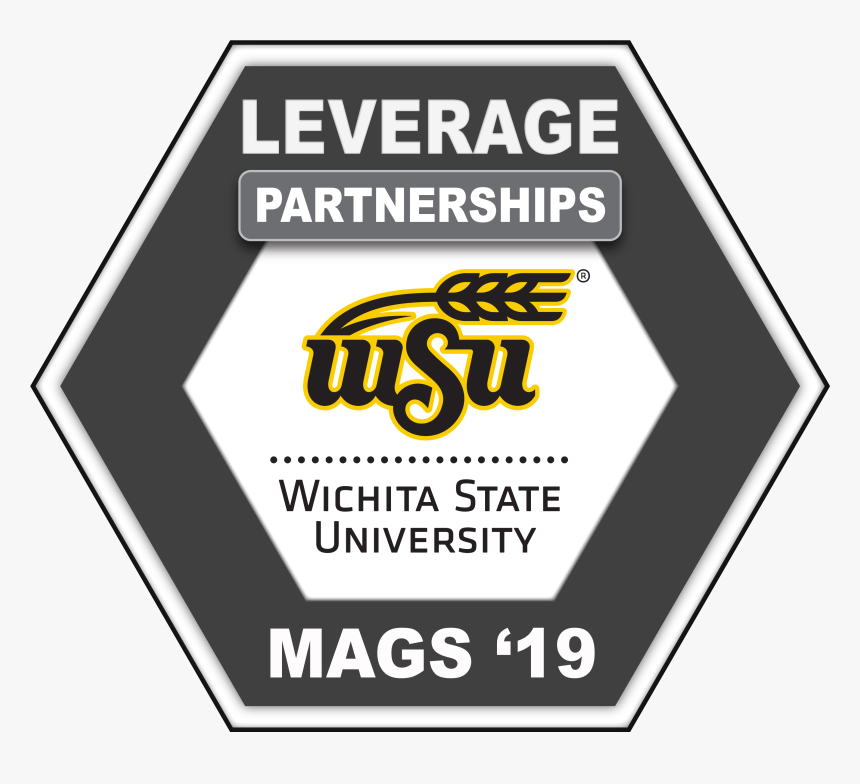 Badge Icon For Leverage Partnerships - Logo Wichita State University Wheat, HD Png Download, Free Download