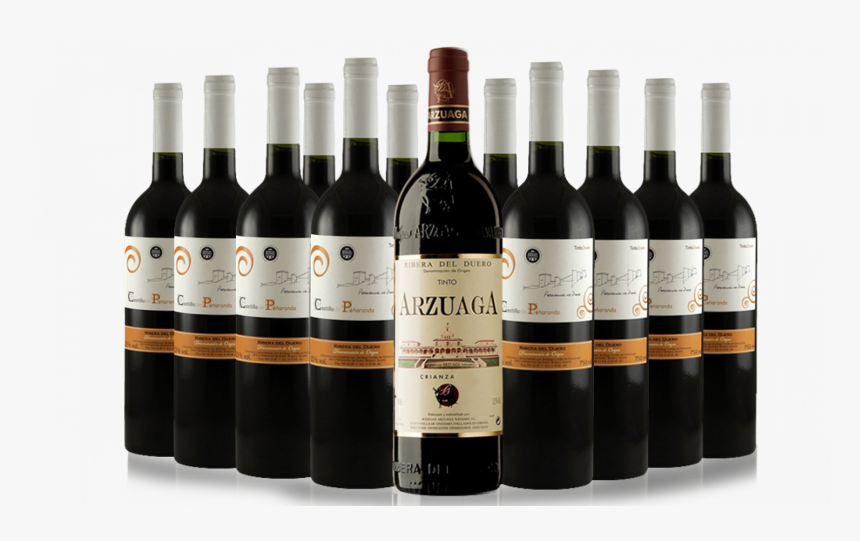 Arzuaga Crianza And Castillo De Peñaranda Joven, Ribera - Wine Bottle, HD Png Download, Free Download