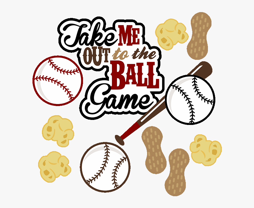 Out 20clipart - Baseball Take Me Out To The Ball Game, HD Png Download, Free Download