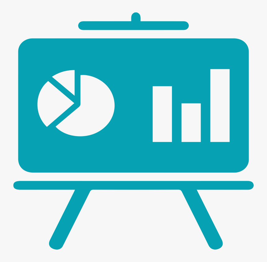 Transparent Stock Market Graph Clipart - Presentation Icon Png Free, Png Download, Free Download