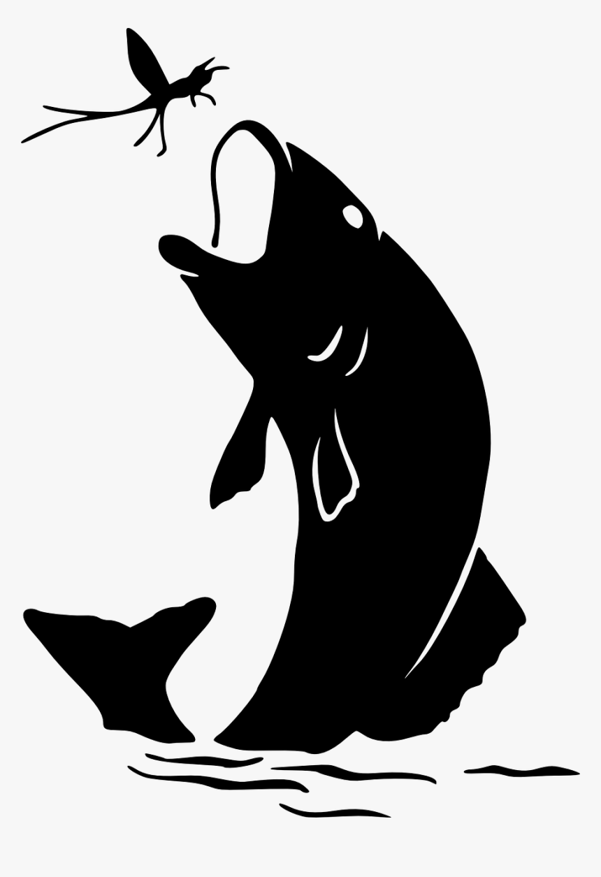 Fishing Silhouette Clip Art, HD Png Download, Free Download