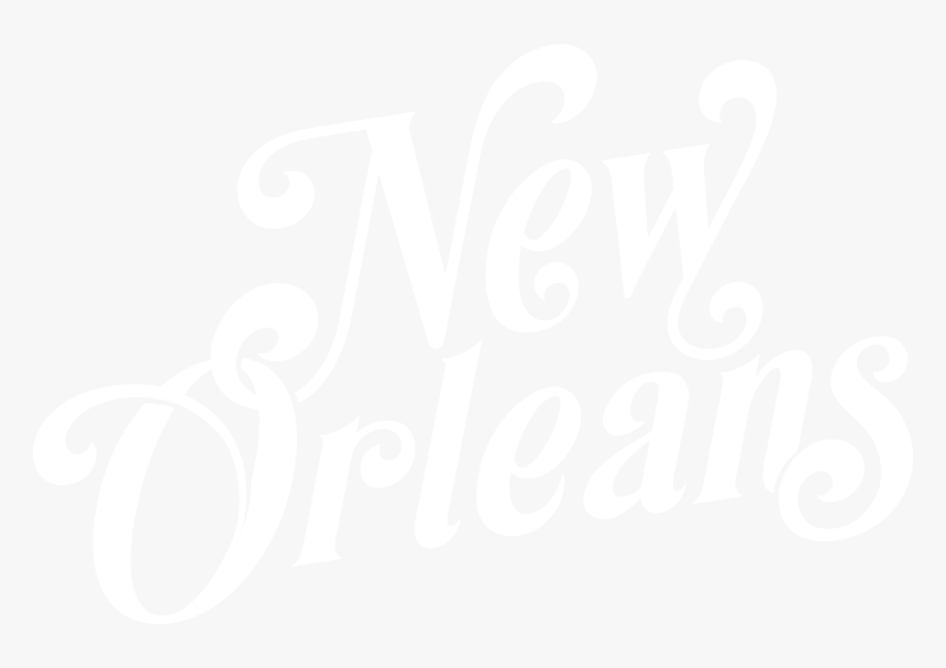 Logo - New Orleans White Png, Transparent Png, Free Download