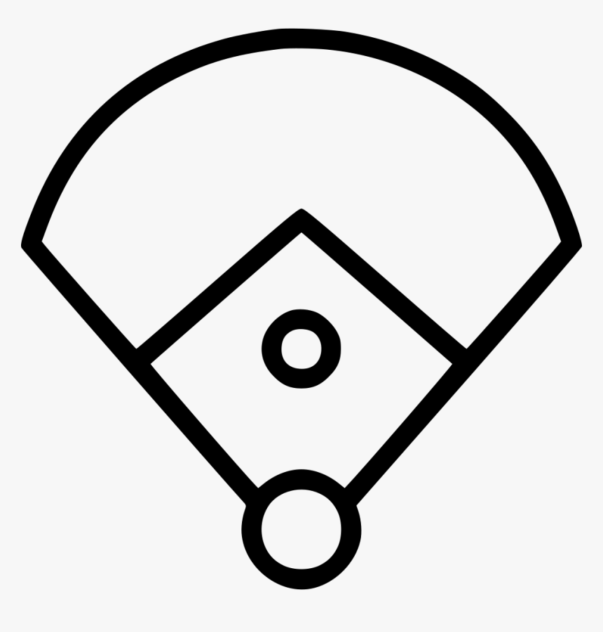 Baseball Diamond Ring Field - Baseball Field Svg Free, HD Png Download, Free Download
