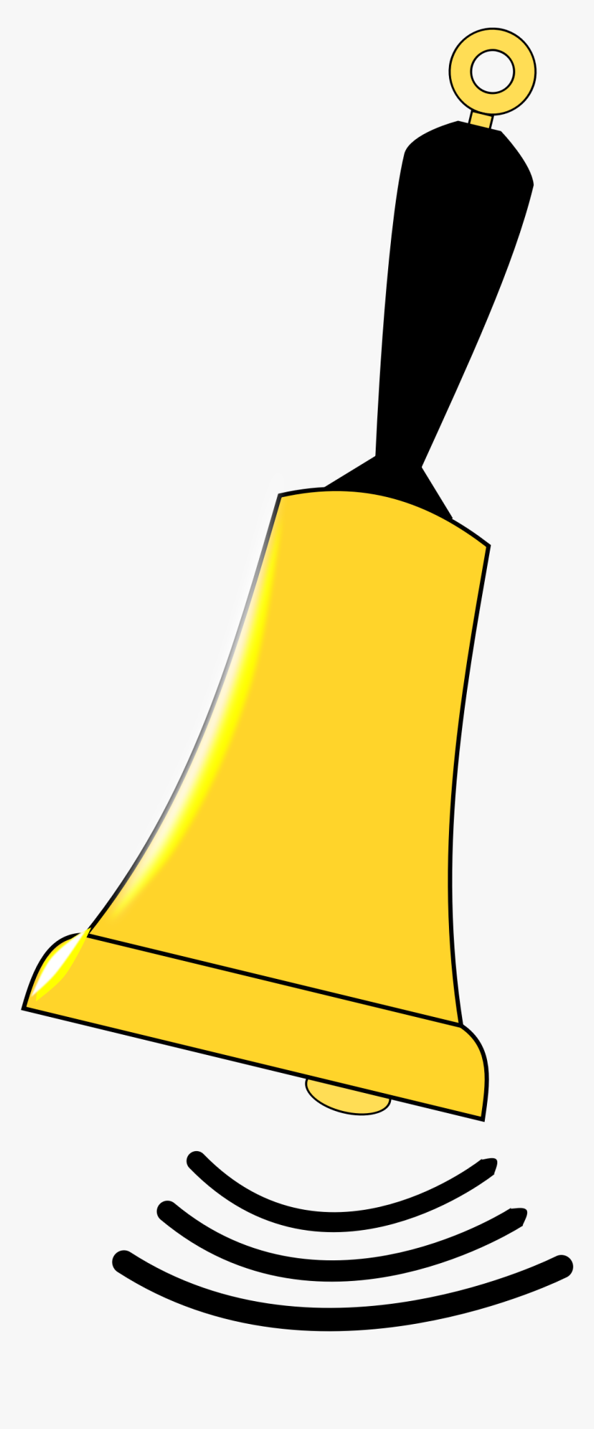 Bell Kid Transparent Image Clipart - Bell Ringing Clip Art, HD Png Download, Free Download