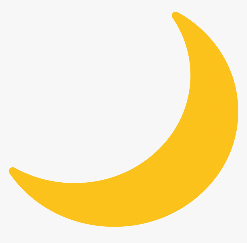 Emoji Moon - Media Luna Emoji Png, Transparent Png, Free Download