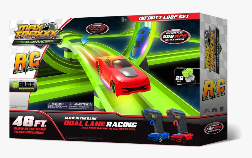 Tracer Racers Remote Control Infinity Loop Set, HD Png Download, Free Download