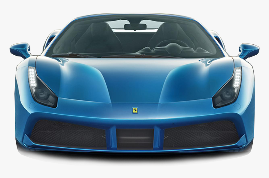 Blue Ferrari 488 Gtb Spider, HD Png Download, Free Download