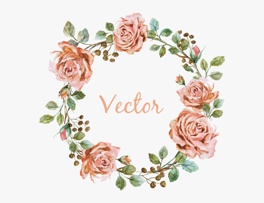 Transparent Floral Banner Png - Circle Floral Vector Png, Png Download, Free Download