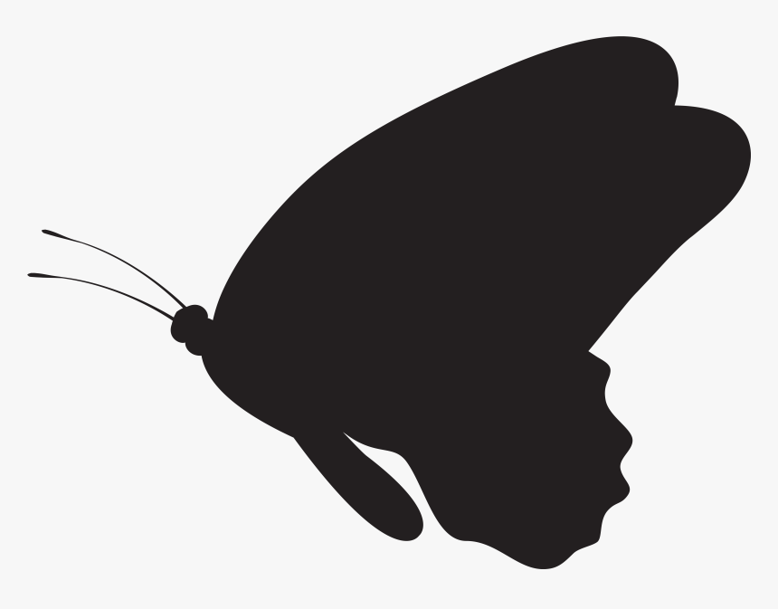 Butterfly Silhouette Png Clip Art Imageu200b Gallery - Silhouette Butterfly Png, Transparent Png, Free Download