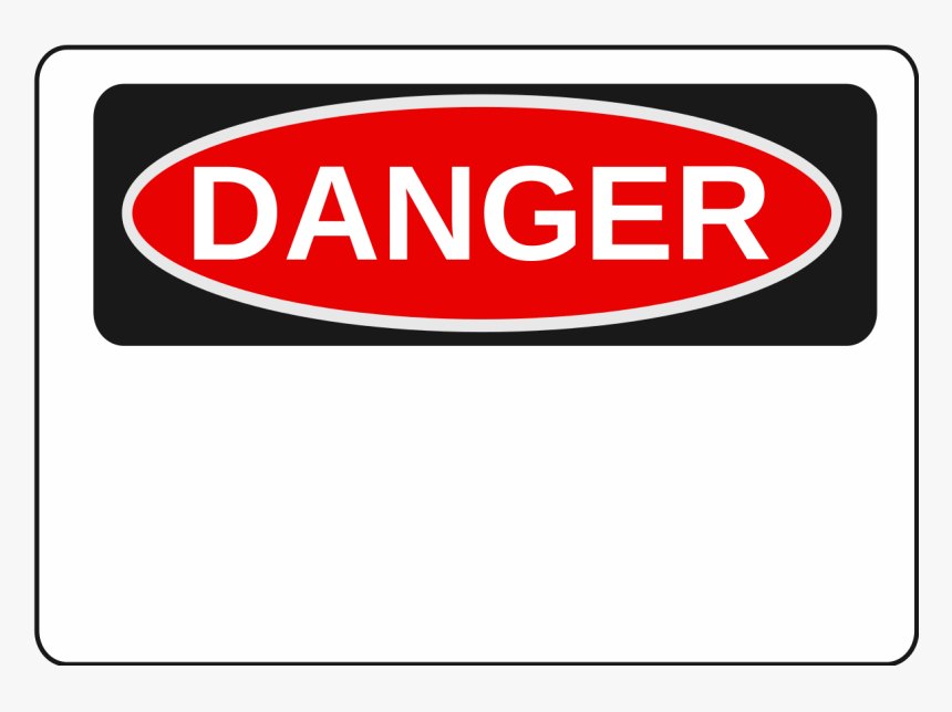 These Could Be The Two Most Important Charts For The - Blank Danger Sign Png, Transparent Png, Free Download