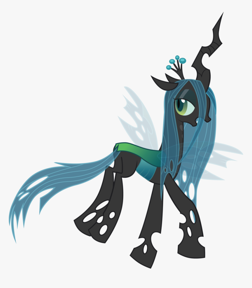 Queen Chrysalis - My Little Pony Queen Chrysalis Flying, HD Png Download, Free Download