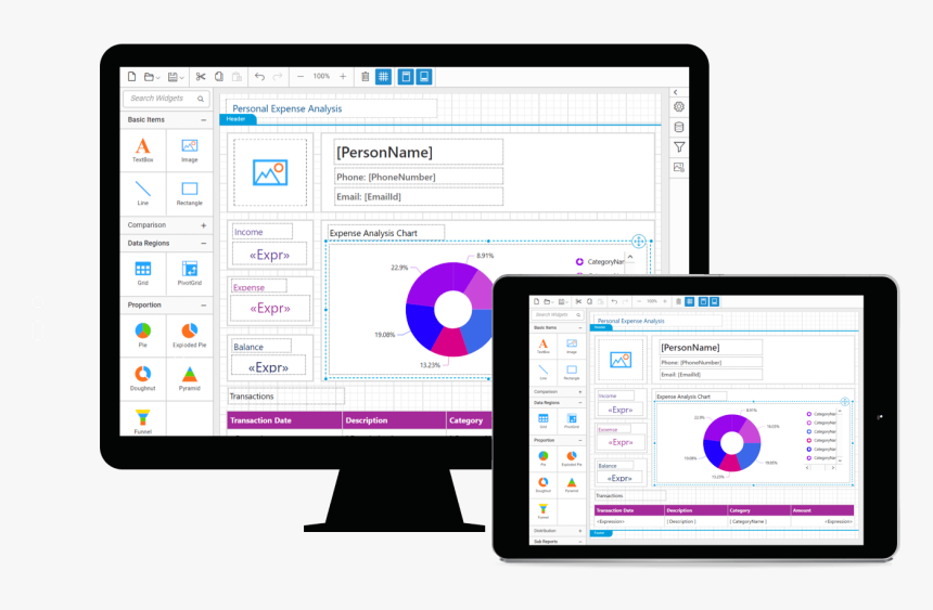 Asp Net Core Report Viewer, HD Png Download, Free Download