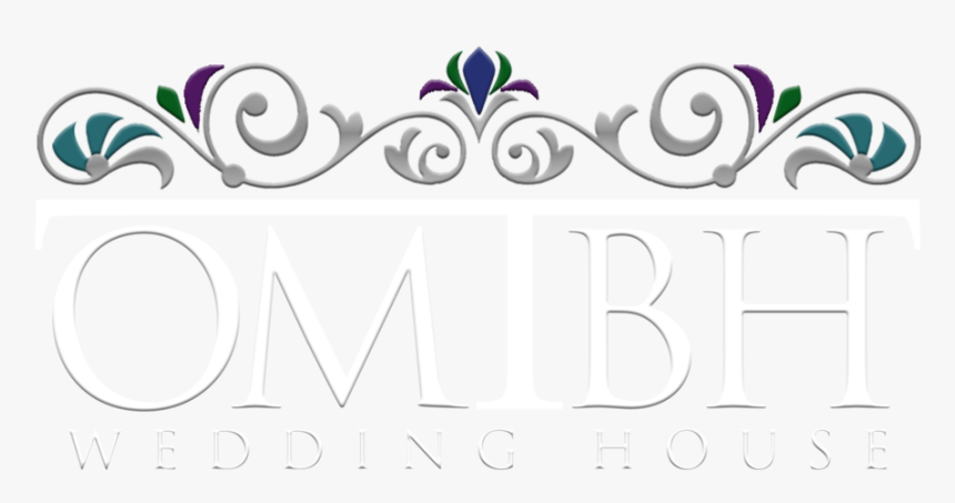 Omtbh Wedding House Header Logo Banner White, HD Png Download, Free Download