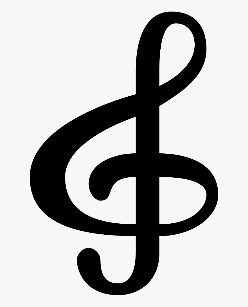 Treble Clef - Logo Treble Clef Svg, HD Png Download, Free Download