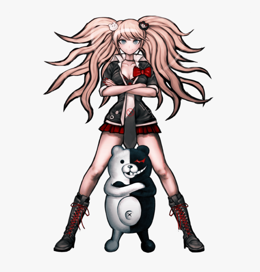 Junko Enoshima Light Pink Ponytail Cosplay Wig Danganronpa - Danganronpa Junko Pixel Art, HD Png Download, Free Download