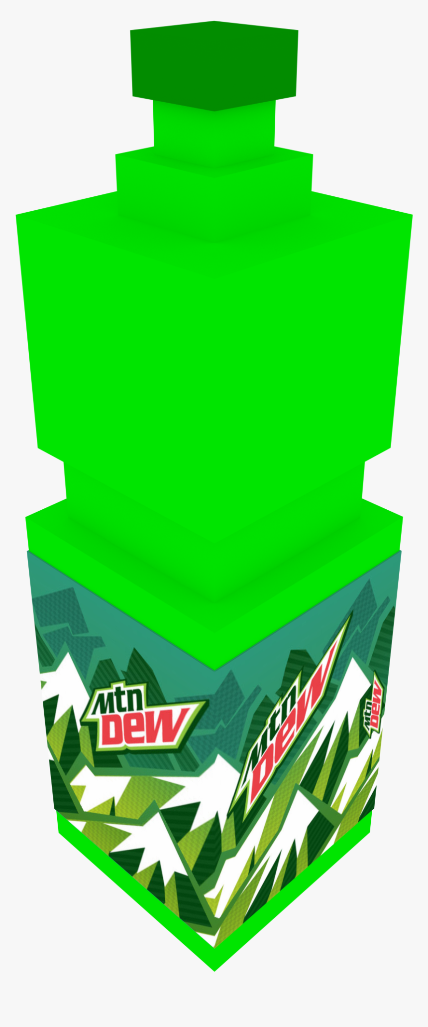 Mountain Dew Bottle Transparent Background Download - Mountain Dew, HD Png Download, Free Download