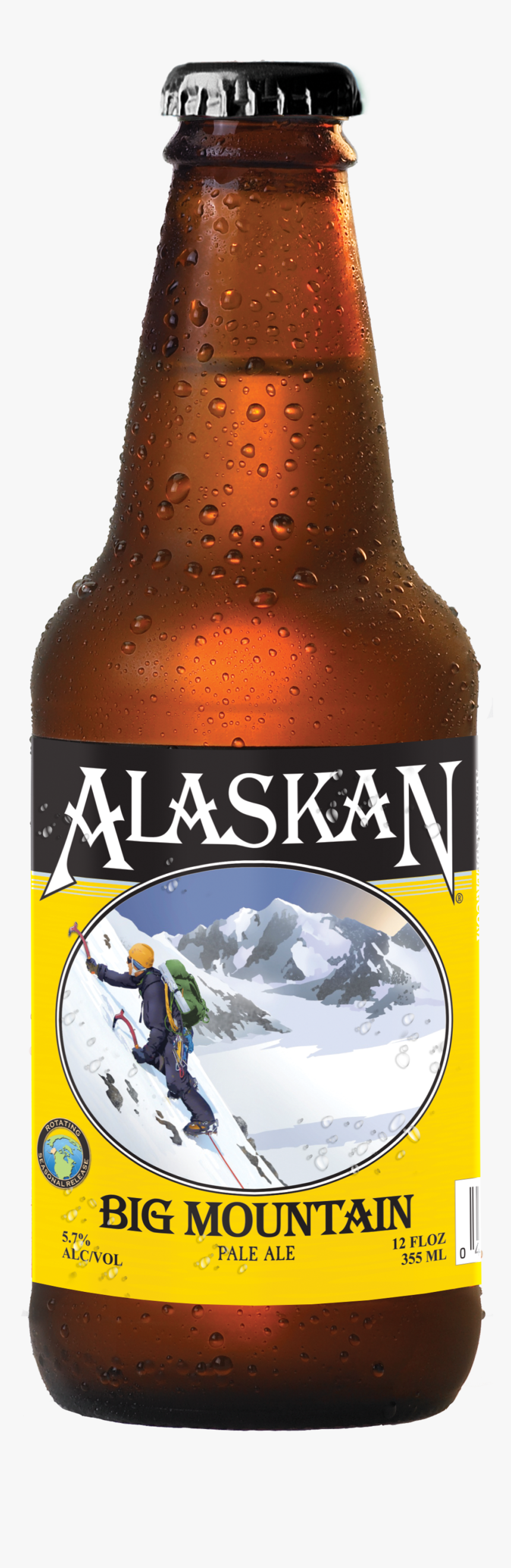 Alaska Big Mountain Bottle - Alaskan White Beer, HD Png Download, Free Download