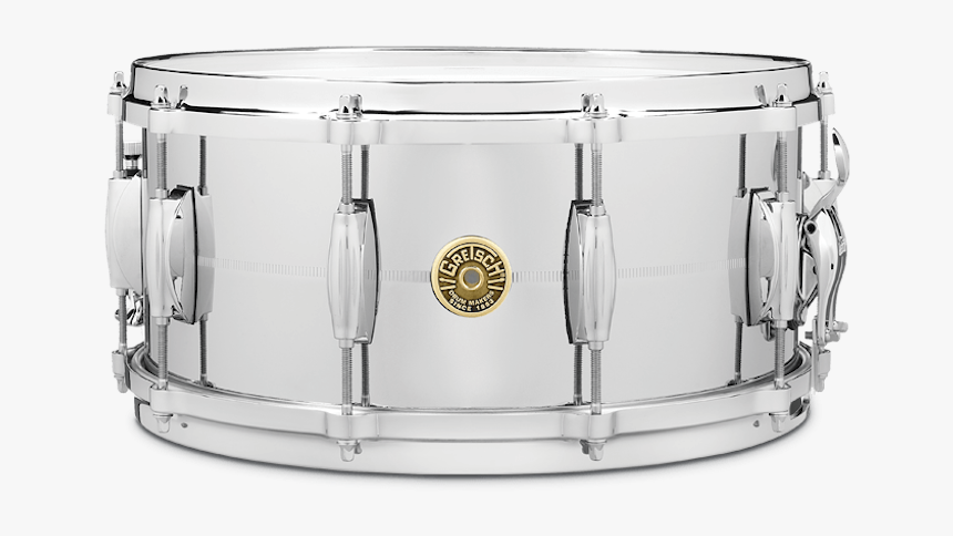 Gretsch Chrome Over Brass Snare 6.5, HD Png Download, Free Download