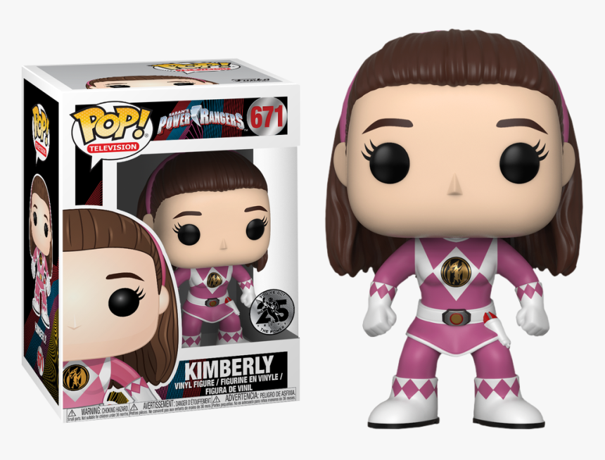 Mighty Morphin Power Rangers Funko Pop Includes Pop - Funko Pops Pink Power Ranger, HD Png Download, Free Download