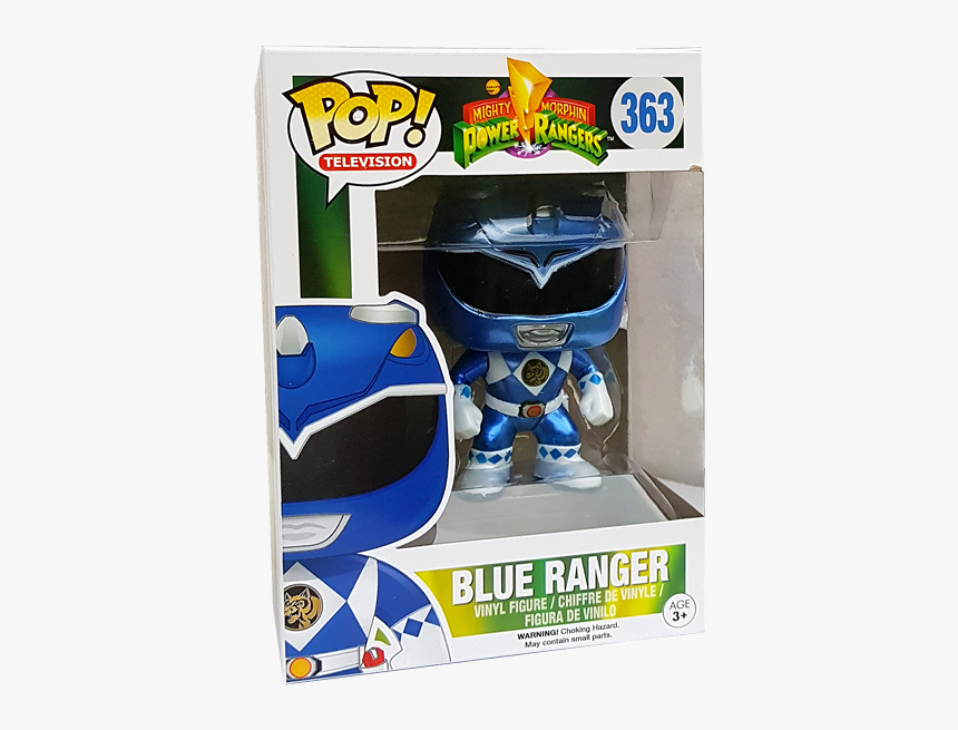 Funko Pop Power Ranger Blue Metallic, HD Png Download, Free Download