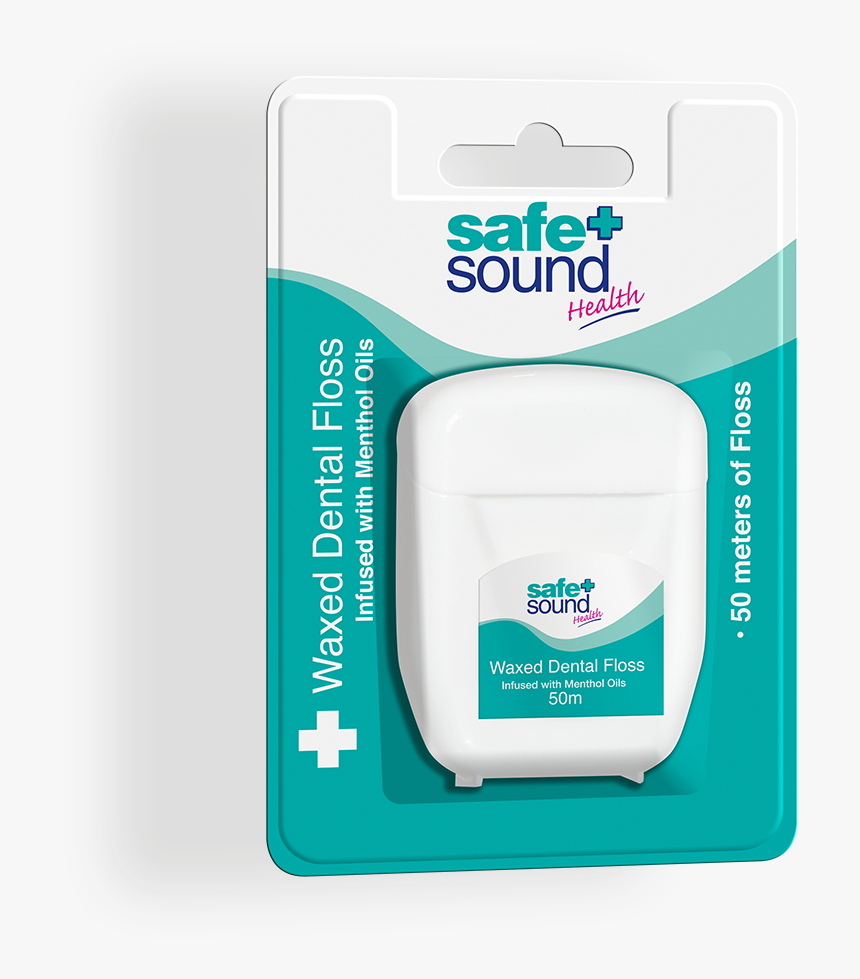 Safe And Sound Health Waxed Dental Floss - Safe Sound Health, HD Png Download, Free Download