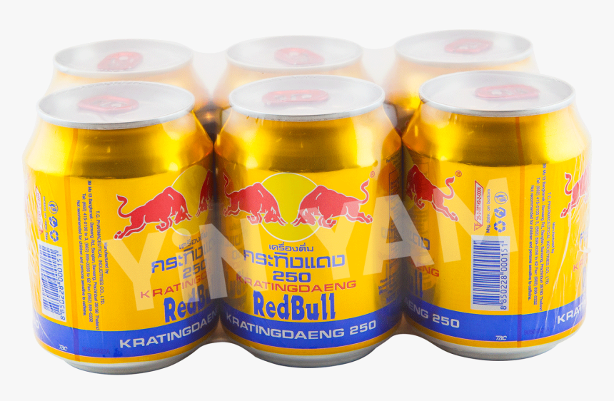 Red Bull Gold Can 250ml Pack Of - Caffeinated Drink, HD Png Download, Free Download