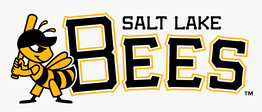 Salt Lake Bees Logo Png - Salt Lake Bees, Transparent Png, Free Download