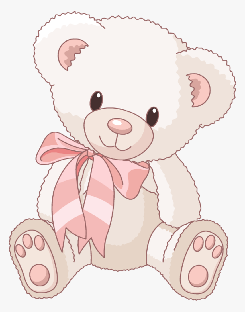 Transparent Teddy Bear Vector Png - Baby Bear Teddy Bear Drawing, Png Download, Free Download