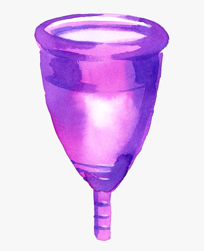 Dibujo De La Copa Menstrual, HD Png Download, Free Download