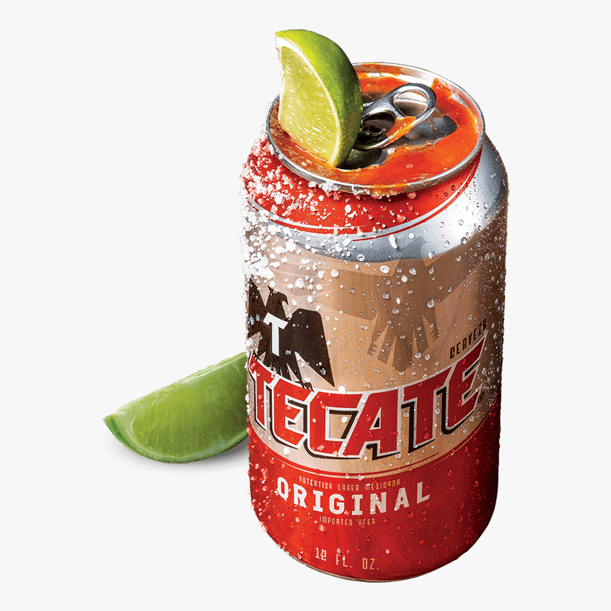 Tecate® Original Can With A Lime, Salt And Some Hot - Tecate, HD Png Download, Free Download