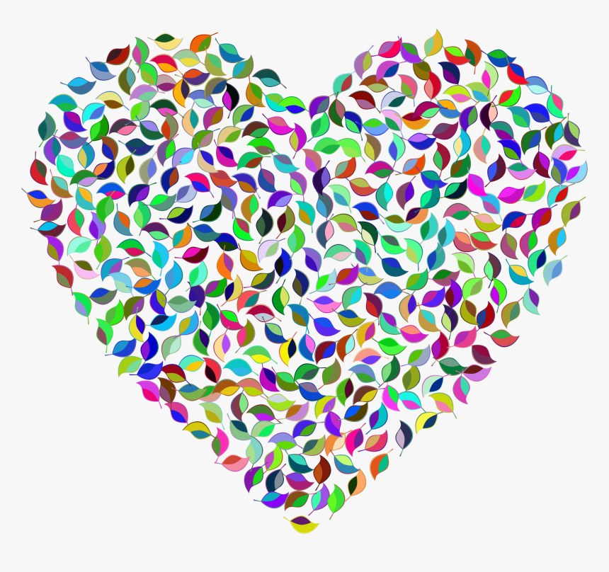 Prismatic Green Heart Clip Arts - Cute Heart Clipart Transparent Background, HD Png Download, Free Download