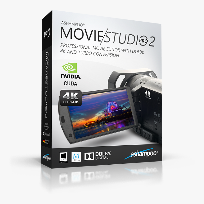 Ashampoo Movie Studio Pro 2, HD Png Download, Free Download