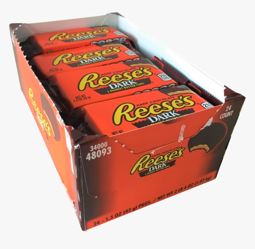 Reese"s Dark Peanut Butter Cups 24er Box - Reese's Peanut Butter Cups, HD Png Download, Free Download