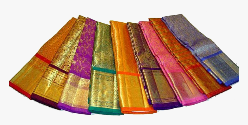 Kanchipuram Silk Sarees - Only Saree, HD Png Download, Free Download