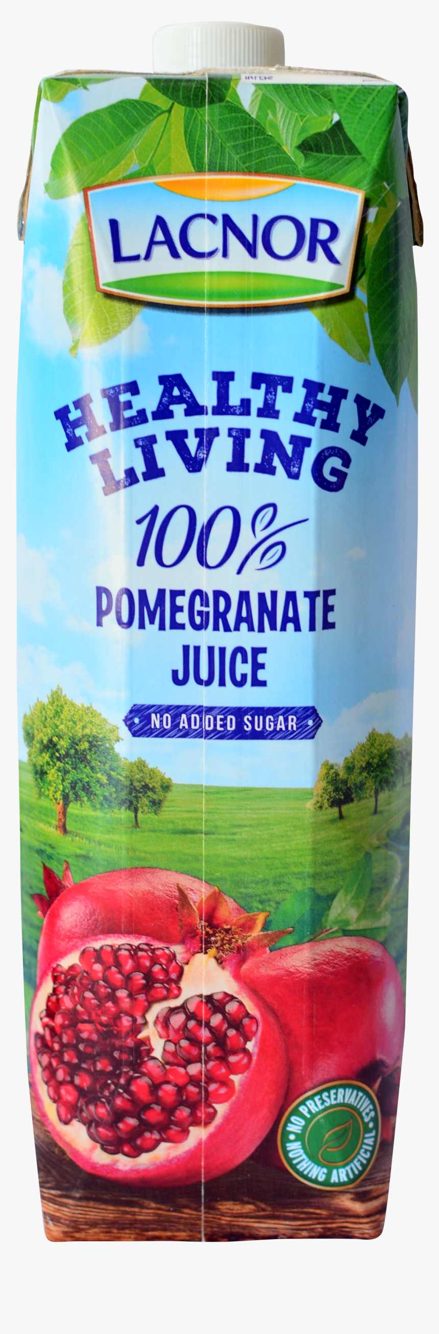 Lacnor Healthy Living Pomegranate Juice, HD Png Download, Free Download