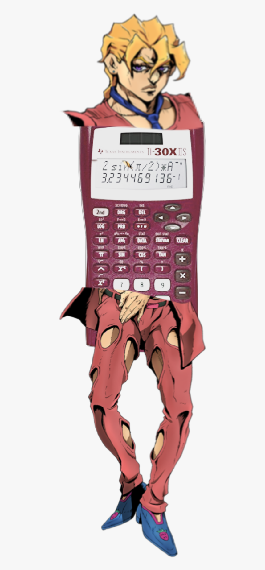 Fugo Said *calculator Noises - 福 葛 Jojo 立, HD Png Download, Free Download