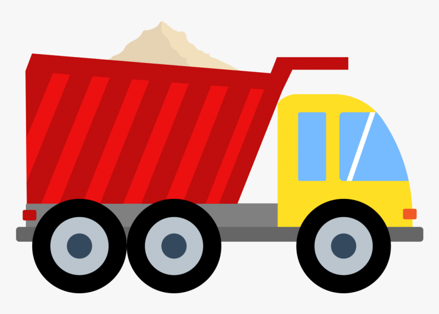 Clip Dump Truck Clipart - Dump Truck Clipart Png, Transparent Png, Free Download