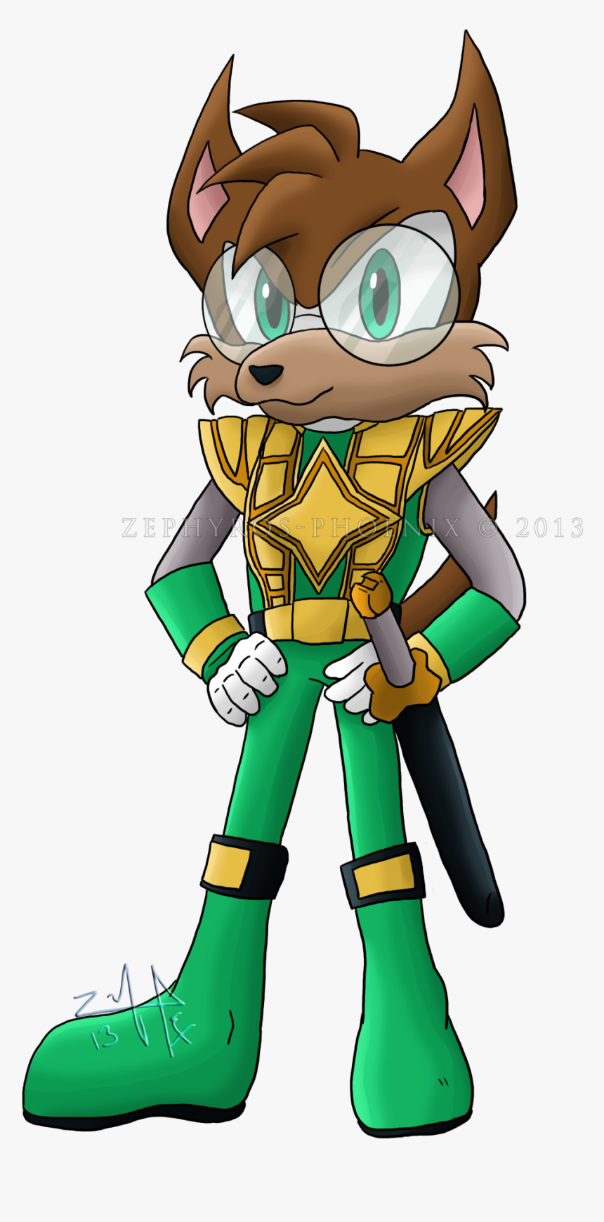 Image Green Ranger Will - Cartoon, HD Png Download, Free Download