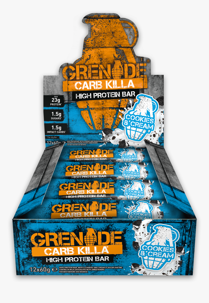 Grenade Carb Killa Protein Bars - Grenade Low Carb Protein Bars, HD Png Download, Free Download