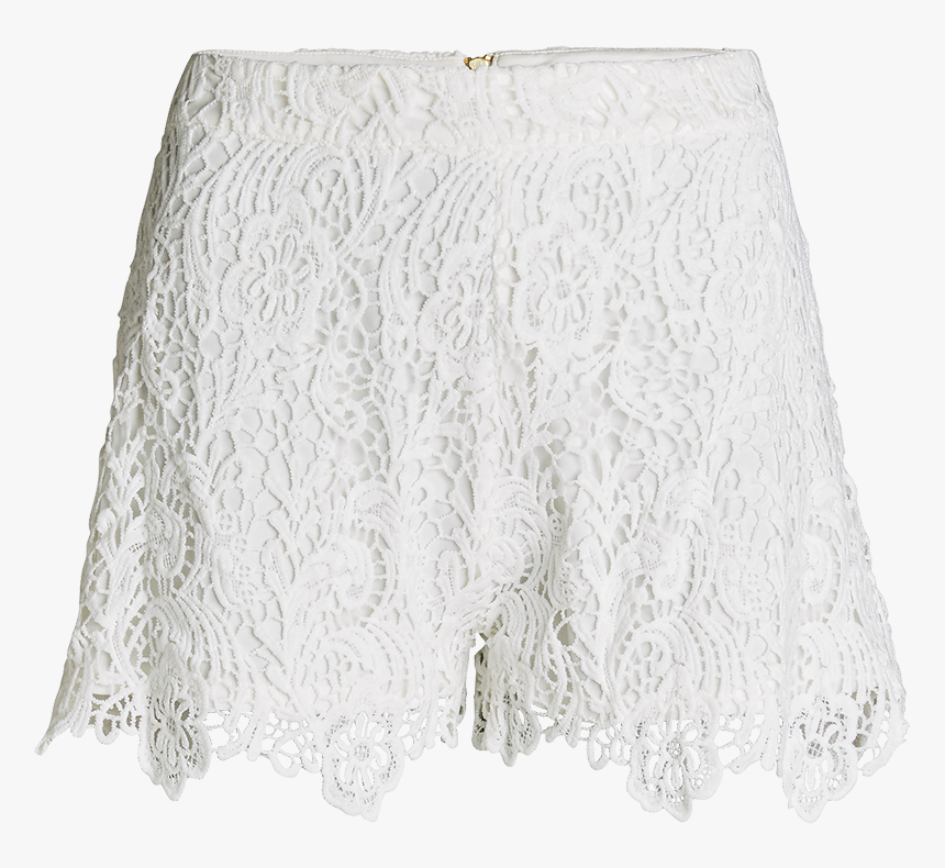 Lace Shorts White - Lace, HD Png Download, Free Download