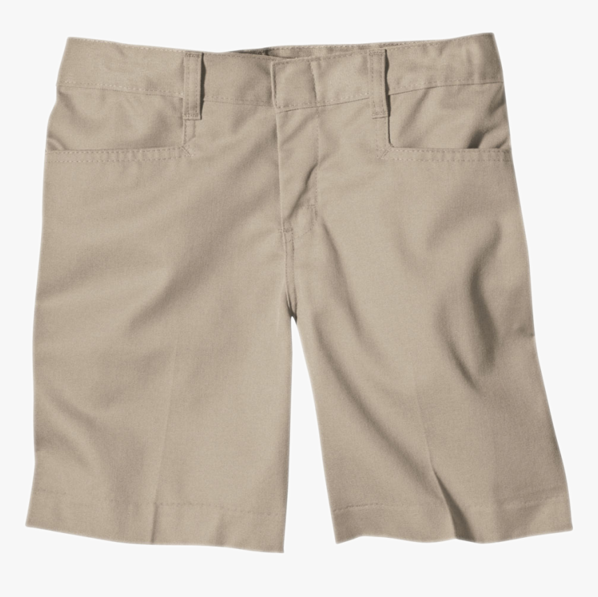 Dickies Girls Classic Shorts [khaki] , Png Download - Bermuda Shorts, Transparent Png, Free Download