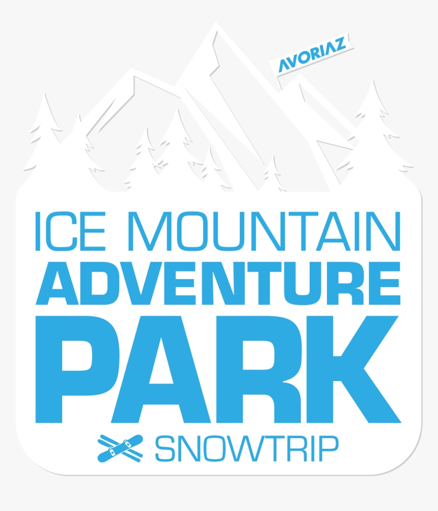 Ice Mountain Snowtrip - Graphic Design, HD Png Download, Free Download