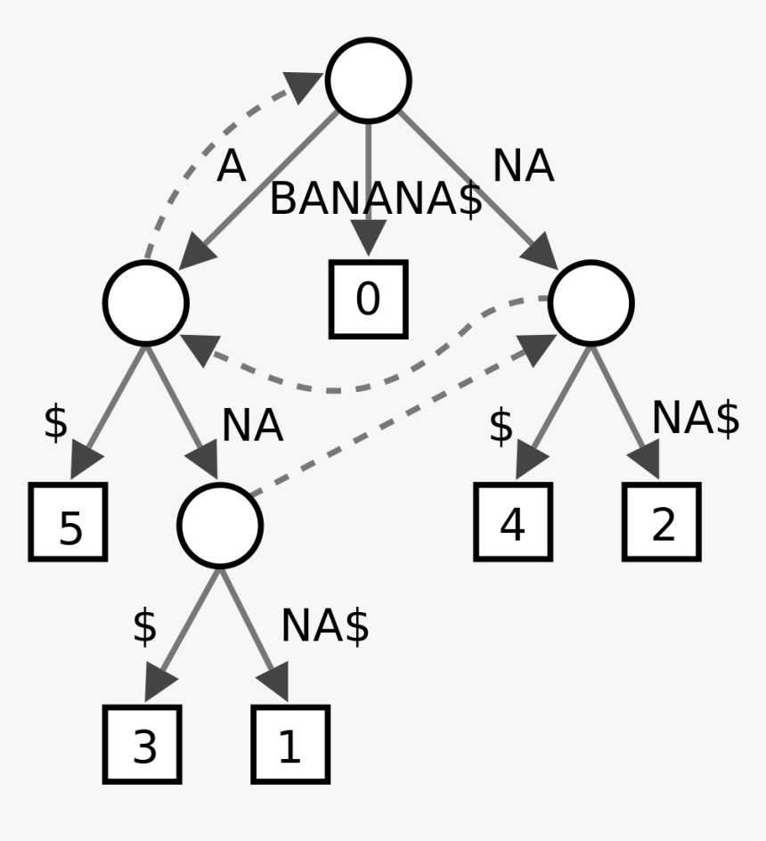 Suffix Trie In Data Structure, HD Png Download, Free Download