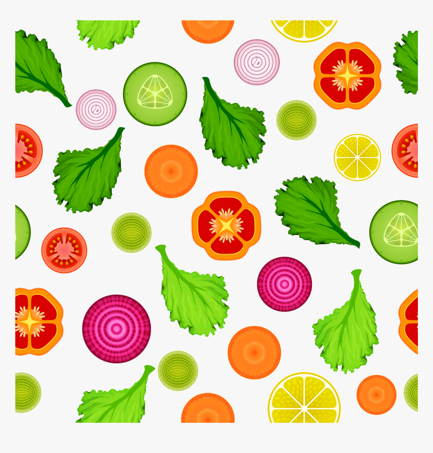 Vector Vegetables Background - Vegetable, HD Png Download, Free Download