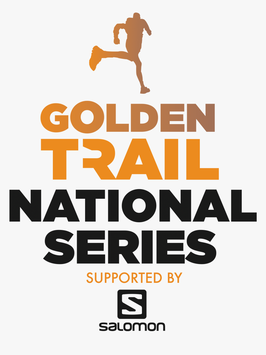 Golden Trail Portrait Black - Salomon, HD Png Download, Free Download