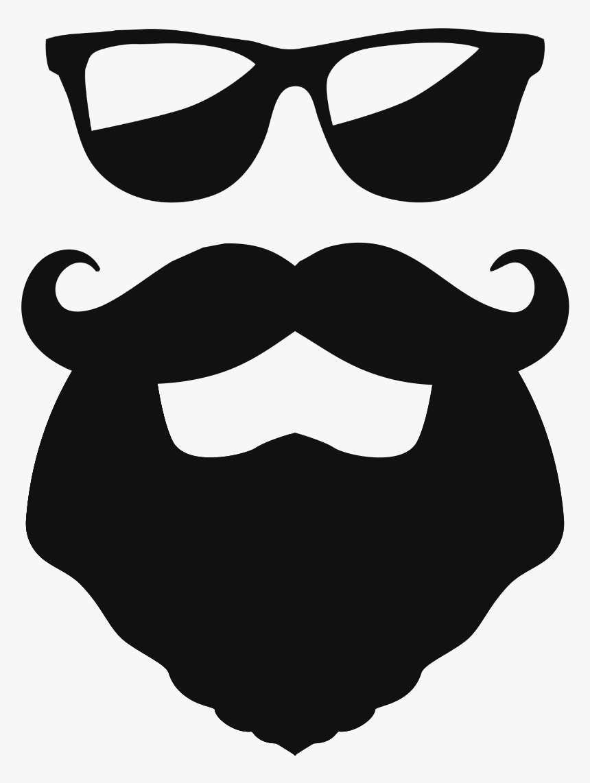 Moustache And Beard Animated, HD Png Download - kindpng