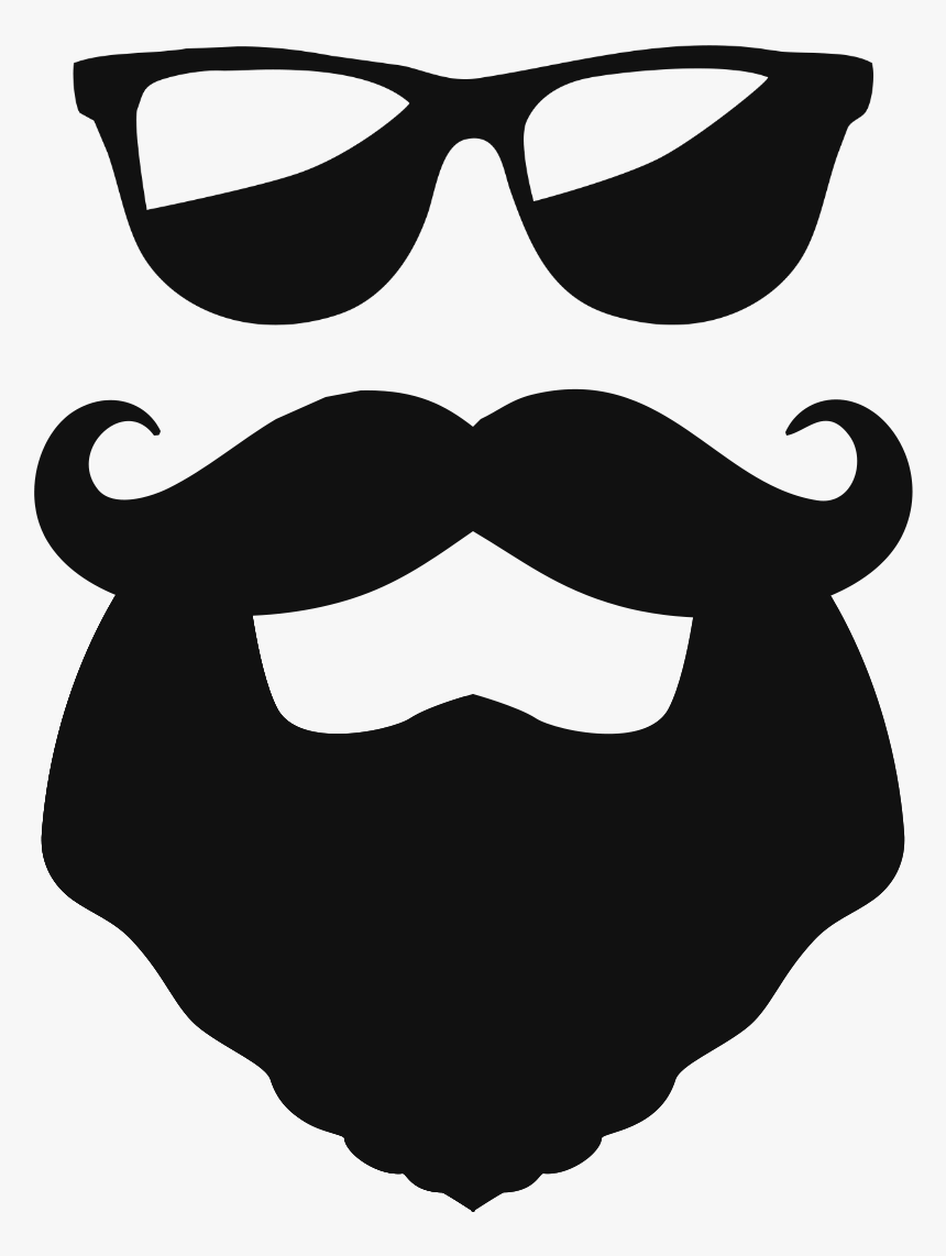 Moustache And Beard Animated, HD Png Download, Free Download