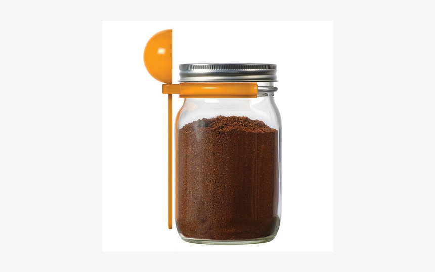 Glass Jar Of Coffee Powder, HD Png Download, Free Download