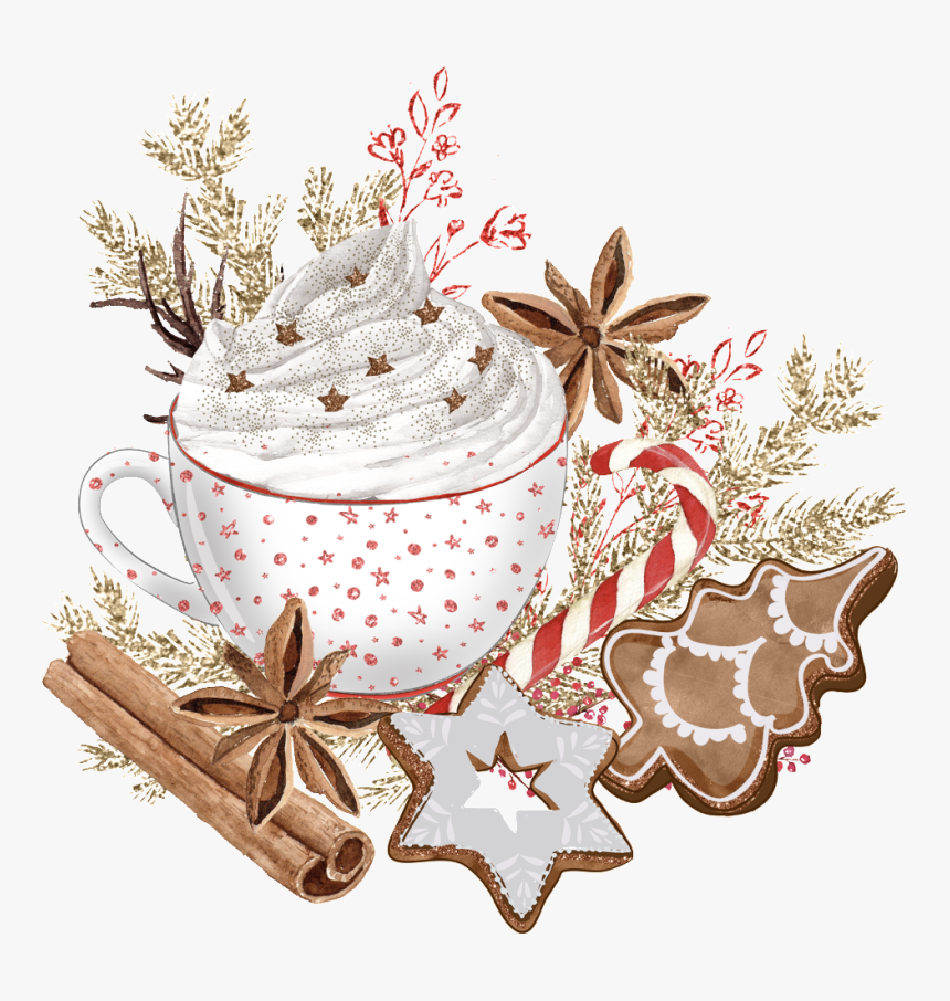 Watercolor Cheese Seasoning Free Vector - Christmas Day, HD Png Download, Free Download